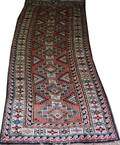 011069 KURDISTAN PERSIAN WOOL RUNNER ANTIQUE 9 0 X
