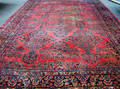 121101 SAROUK ORIENTAL RUG ANTIQUE 209 X 116