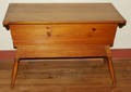 021128 AMERICAN PRIMITIVE PINE DOUGH BIN 19TH CENTURY