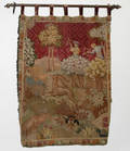 2094 HAND WOVEN TAPESTRY OF HUNT SCENE C 1800 H 61