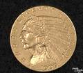 1909 US Indian Head quarter eagle 2 12 gold coin