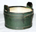1109 AMERICAN SHAKER WOODEN BUCKET SIGNED N CORTHEL