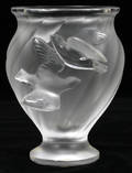 021194 LALIQUE CRYSTAL VASE H 5