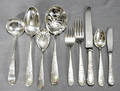 120076 S KIRK  SON STERLING SILVER FLATWARE SERVICE