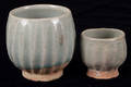 011200 SAWANKHALOK SIAM CELADON WARE CUPS 15TH C T