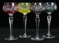 120092 CUT CRYSTAL RHINE WINES SET OF TWELVE