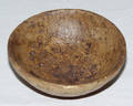 1193 AMERICAN CARVED ASH BOWL 19TH CENTURY H 2 14