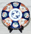 0120 JAPANESE IMARI PORCELAIN PLATE CIRCA 1840 DIA 8