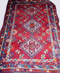 1211 HAMADAN ORIENTAL RUG CIRCA 1930
