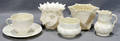 011276 IRISH BELLEEK PORCELAIN JARDINIRES CREAMER S