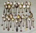 1256 AMERICAN STERLING SILVER SOUVENIR SPOONS C 1900