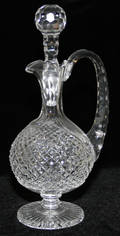 021312 WATERFORD CRYSTAL CLARET JUG H 12