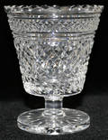 021309 WATERFORD CRYSTAL VASE H 8 W 6 12
