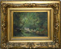 012174 G ANGERLVY OIL ON CANVAS FRENCH 19TH CENT 11