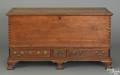 Rare Southern Pennsylvania or Delaware Chippendale walnut blanket chest ca 1780