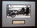 120219 BARNEY OLDFIELD AUTOGRAPH C1905 FRAMED WITH