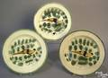 Three similar pearlware plates ca 1810
