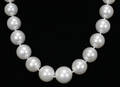 120205 SOUTH SEA PEARL NECKLACE WITH DIAMOND CLASP 10
