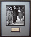 120213 ORVILLE WRIGHT AUTOGRAPH C1920 FRAMED WITH A