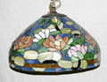 2288 TIFFANY STYLE LEADED GLASS SHADE C 1940 H 12