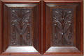 0245 ENGLISH CARVED ARCHITECTURAL PANELS TWO 19TH CE
