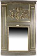 Continental Neoclassical Style Trumeau Mirror