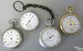Four pocket watches