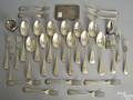 Miscellaneous group of sterling silver flatware to include example by Gorham