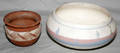 011377 NATIVE AMERICAN INDIAN POTTERY BOWLS TWO H 3