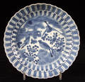 113148 CHINESE BLUE AND WHITE KRAAK PORCELAIN DISH