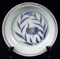 113146 CHINESE BLUE AND WHITE WARE DISH MING DYNASTY