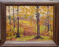 2330 ELIZABETH KEMPTON OIL ON CANVAS OF FOREST 20X24