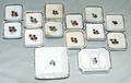 1351 ENGLISH IRONSTONE TEA LEAF GROUPING EARLY 20TH