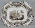 1344 ENGLISH IRONSTONE SERVING DISH NONPAREIL PATTE