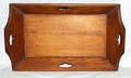 021409 AMERICAN PINE BREAD TRAY 19TH CENTURY H 3 W