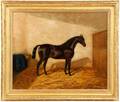 Albert Clarkson British Horse Oil Signed  Dated