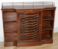 021387 MAHOGANY CREDENZA CIRCA 1940 H 35 L 42