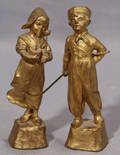 012251 AFTER SCHMIDTFELLING MINIATURE BRONZE SCULPTU