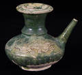 113171 CHINESE LEAD GLAZED KENDISHAPED VESSEL YUAN D