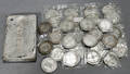 22312 CHINESE SILVER COINAGE C 1920 ALSO SILVER BAR