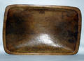 021429 AMERICAN CARVED WOOD BOWL L 16 D 10 12