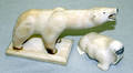 012278 ALASKAN SCRIMSHAW POLAR BEAR AND WALRUS C 194