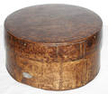 121450 EARLY AMERICAN BURL WOOD BOX 19TH CENTURY H 6