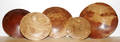 121442 DAVID LORY HANDMADE HARD MAPLE BOWLS CONTEMPO