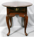 120343 QUEEN ANNE STYLE MAHOGANY TABLE H 23 12 W 2