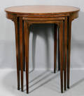 120324 SET OF THREE NESTING TABLES H 24 34 W 24