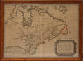 113233 MAP OF LE CANADA OU NOUVELLE FRANCE PUBLISHE