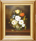 22353 R ROSINI DECORATIVE OIL ON CANVAS 15 X 11 ST