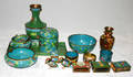 012329 CLOISONN MINIATURE COLLECTION C 1900 16 PIE