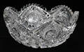 011491 CUT GLASS FRUIT BOWL DIA 8